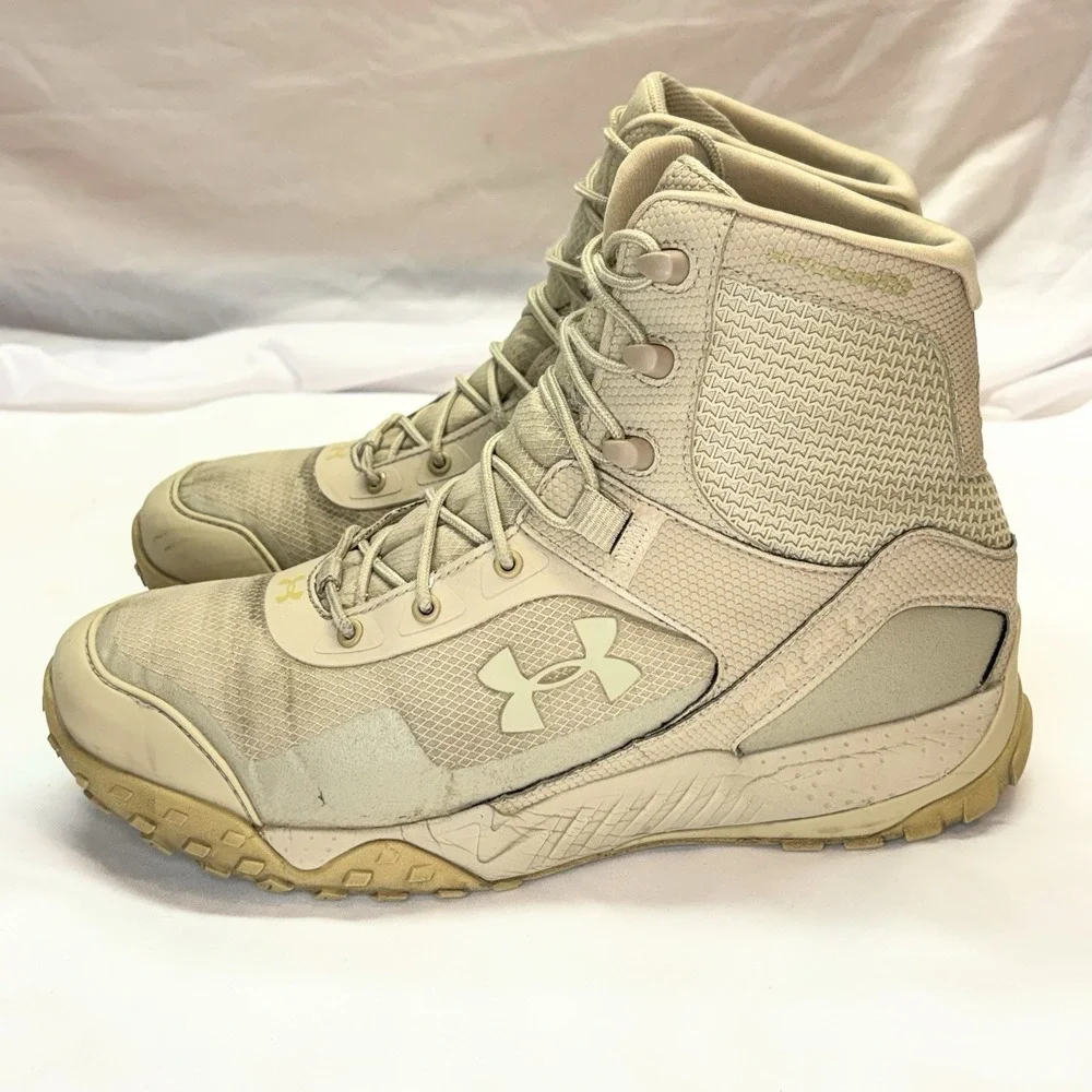 Under Armour Valsetz RTS 1.5 Tactical Boots Men Sz US 9 Coyote Brown 3021034-200